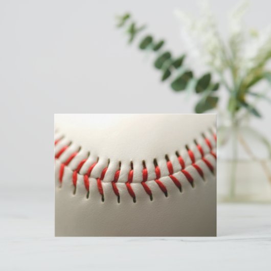 Honkbal dicht briefkaart (Staand voorkant)