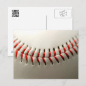 Honkbal dicht briefkaart (Voorkant / Achterkant)