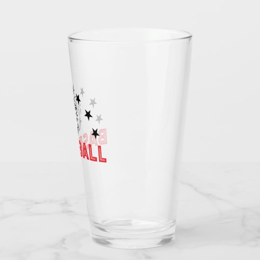 Honkbal Drink Glas (Links)