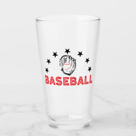 Honkbal Drink Glas