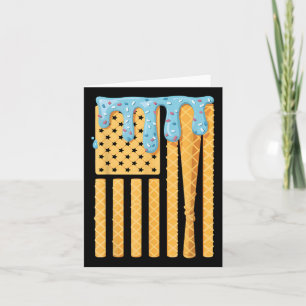 Honkbal Drip Bat Boys Druppelen Ice Cream American Kaart