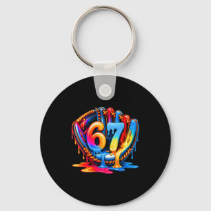 Honkbal Drip Ijs 67 Honkbal Lifestyle 101 Sleutelhanger