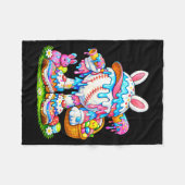 Honkbal Drip Ijs Apparel Jeugd Jongen Pasen Fleece Deken (Voorkant (Horizontaal))