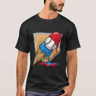 Honkbal Drip Ijs Appartuur Jeugd Drip Honkbal T-shirt