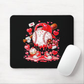 Honkbal Drip Ijs Boys Kids Jeugd Valentijn Muismat (Met muis)