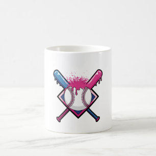 Honkbal Drip Ijs Honkbalfan Koffiemok