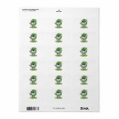 Honkbal Drip Ijs St. Patrick's Dag Etiket (Full Sheet)