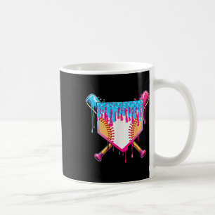 Honkbal Drip Jongen Ijs Sprinkel Jeugd Honkbal Koffiemok