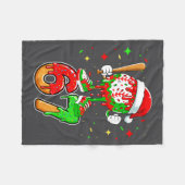 Honkbal Drip Nummer 67 Meme Ijs Dripng Chri Fleece Deken (Voorkant (Horizontaal))