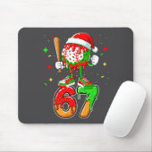 Honkbal Drip Nummer 67 Meme Ijs Dripng Chri Muismat (Met muis)
