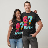Honkbal Drip Nummer 67 Speler 67 Meme Ijs D T-shirt (Unisex)