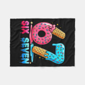 Honkbal Drip Nummer 67 Speler Of 67ste Verjaardag  Fleece Deken (Voorkant (Horizontaal))