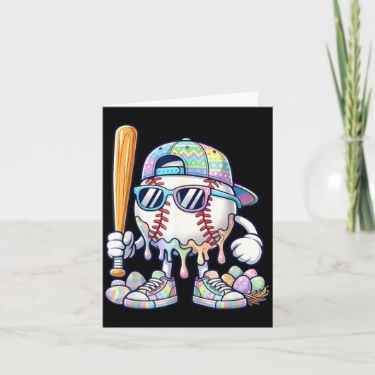 Honkbal Drip voor Jongens IJs Drip Honkbal Kaart (Voorkant)
