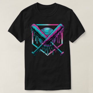 Honkbal drip voor jongens Ijs drip  T-shirt
