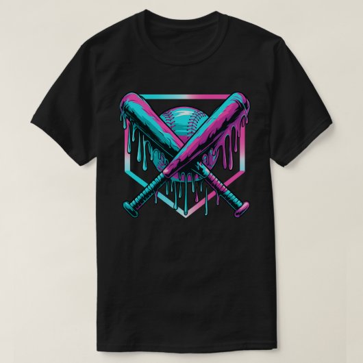 Honkbal drip voor jongens Ijs drip  T-shirt (Design voorkant)