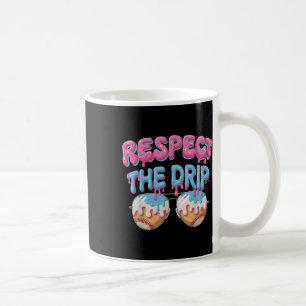 Honkbal Drip Voor Jongens Ijs Respecteer De Drip J Koffiemok