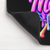 Honkbal druppel moeder cute tie dye honkbal vrouwe muismat (Hoek)