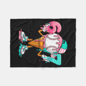Honkbal druppel nummer 67 speler of 67ste verjaard fleece deken (Voorkant (Horizontaal))