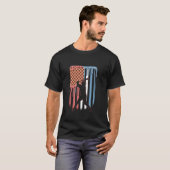 Honkbal druppelend USA Drip Kids Jongens Ijs Ameri T-shirt (Voorkant volledig)