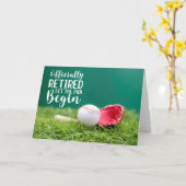 Honkbal Een Home Run Afscheid: Honkbal Pensioen Kaart (Gele Bloem)