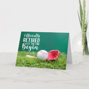 Honkbal Een Home Run Afscheid: Honkbal Pensioen Kaart