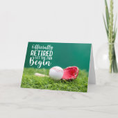 Honkbal Een Home Run Afscheid: Honkbal Pensioen Kaart (Voorkant)