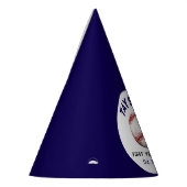 Honkbal eerste jaar naar beneden 1e verjaardag feesthoedjes (Links)