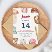 Honkbal elke leeftijd jongen verjaardag