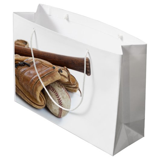  honkbal en bat large cadeautasje (Achterkant Gekanteld)
