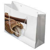  honkbal en bat large cadeautasje (Voorkant Gekanteld)