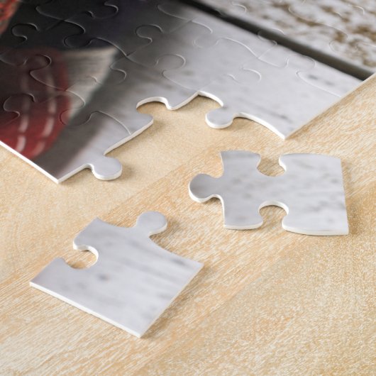  honkbal en bat legpuzzel (Zijkant)