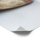 honkbal en bat poster (Hoek)