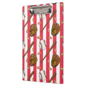 Honkbal en Hot Dogs Clipboard Klembord (Links)