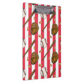 Honkbal en Hot Dogs Clipboard Klembord (Rechts)