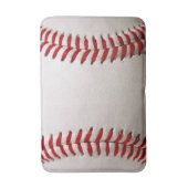 Honkbal en Softbal Rode Steek Badmat (Voorkant Verticaal)