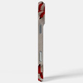 Honkbal en Softbal Rode Steek Case-Mate iPhone Case (Achterkant / Rechts)