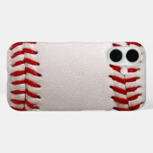 Honkbal en Softbal Rode Steek Case-Mate iPhone Case (Achterkant (horizontaal))