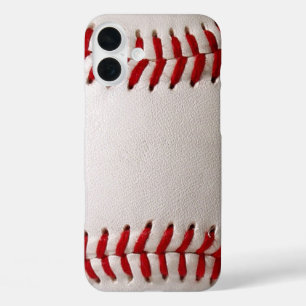 Honkbal en Softbal Rode Steek iPhone 16 Plus Hoesje