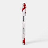 Honkbal en Softbal Rode Steek iPhone Hoesje (Rechterkant)