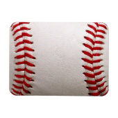 Honkbal en Softbal Rode Steek Magneet (Horizontaal)