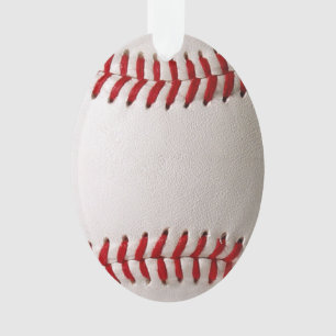 Honkbal en Softbal Rode Steek Ornament