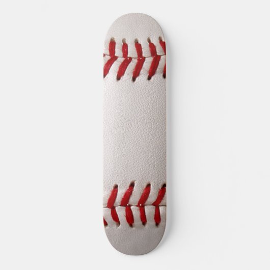 Honkbal en Softbal Rode Steek Persoonlijk Skateboard (Voorkant)
