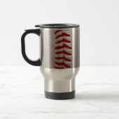 Honkbal en Softbal Rode Steek Reisbeker (Links)