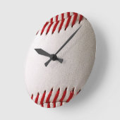 Honkbal en Softbal Rode Steek Ronde Klok (Hoek)