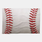 Honkbal en Softbal Rode Steek Theedoek (Horizontaal)