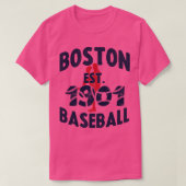  honkbal est 1901 honkbalwerper t-shirt (Design voorkant)