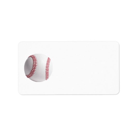 Honkbal Etiket (Voorkant)