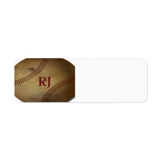 Honkbal Etiket (Voorkant)