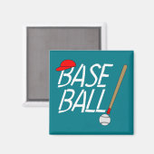 Honkbal Exclamatie Magneet (Voorkant / Achterkant)