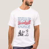 Honkbal Fan Shirt (Voorkant)